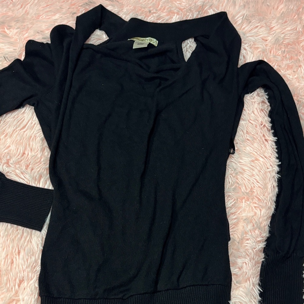 Elegant Black Women's Sweater